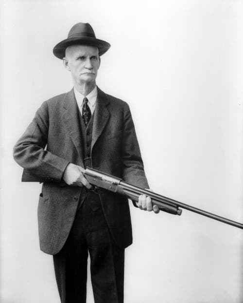 John Browning with original Automatic 5