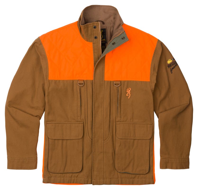 Upland Jacket with Embroidered Pheasants Forever Logo